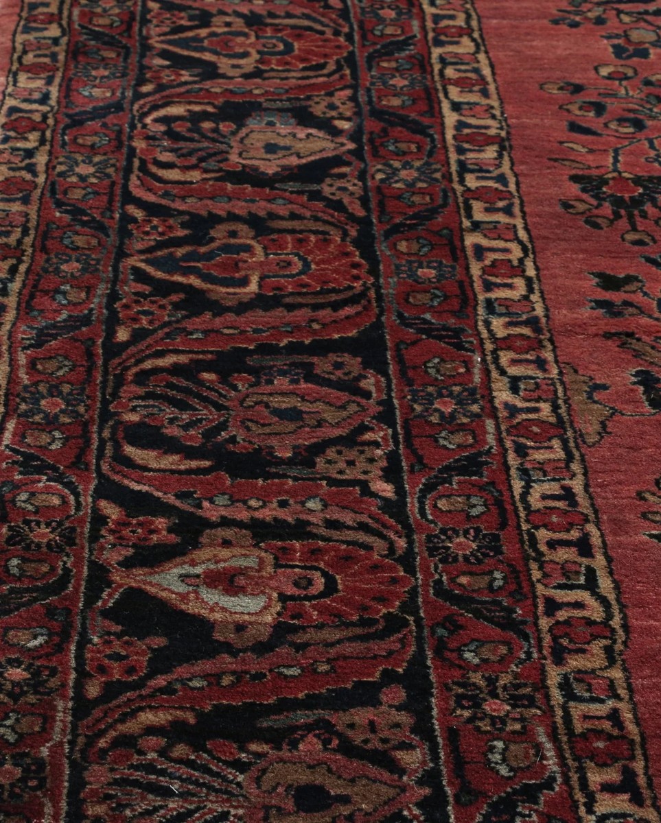 280x372 см, Иран, Сарук, Wool, чёрный — вид 4