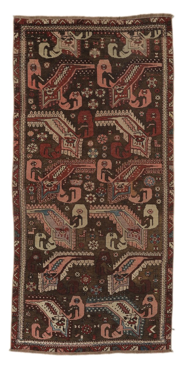 124x236 см, Восточные, Wool, чёрный
