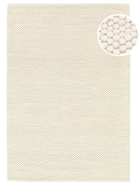 200x300 см, Индия, Современные, Wool, белый