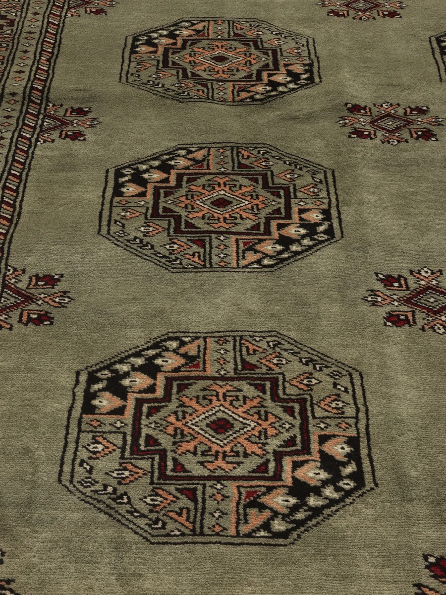 140x210 см, Пакистан, Афган / Пакистан, Wool, жёлтый