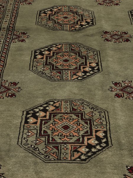140x210 см, Пакистан, Афган / Пакистан, Wool, жёлтый