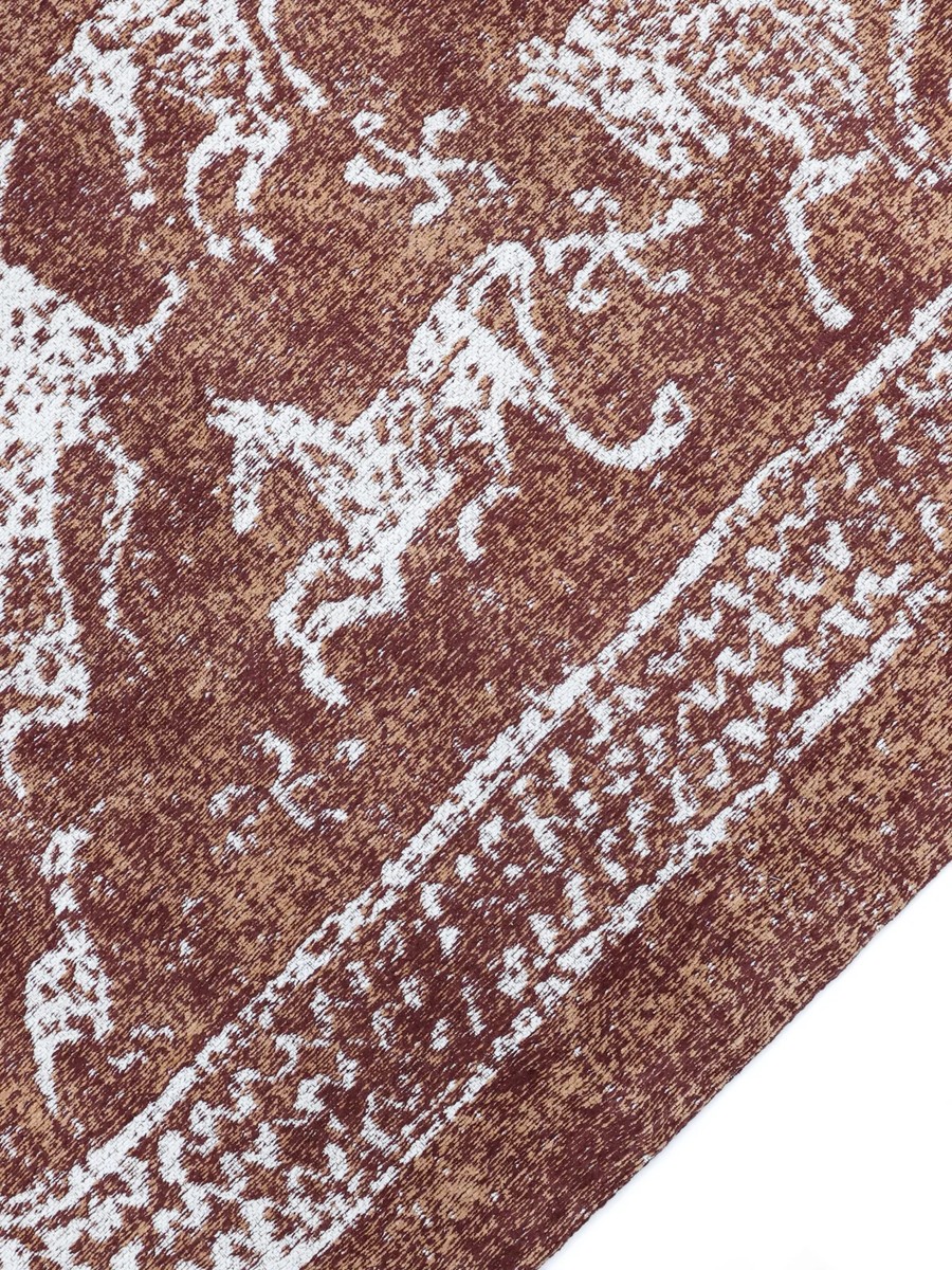 160x230 см, Индия, Современные, 90% Cotton, красный — вид 3