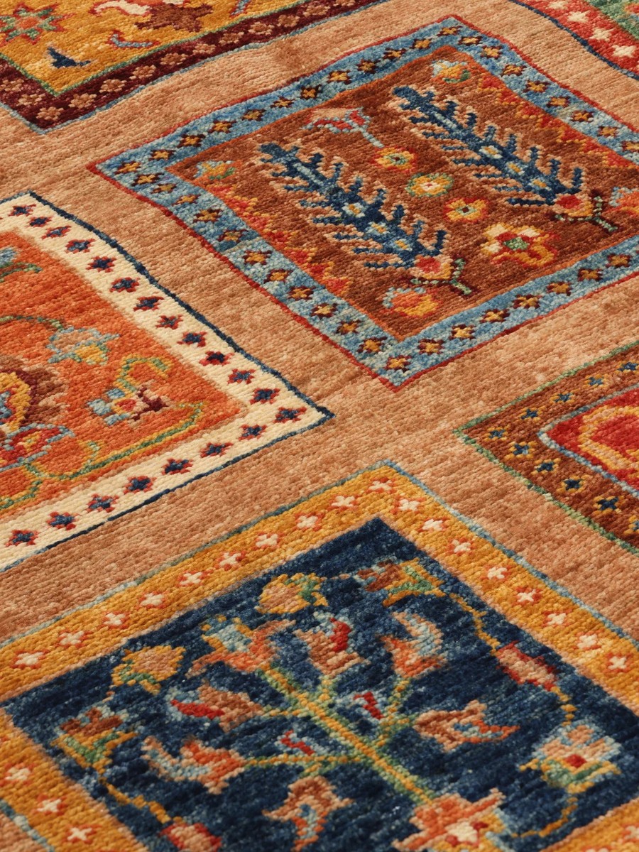 218x284 см, Афганистан, Восточные, Wool, коричневый — вид 5