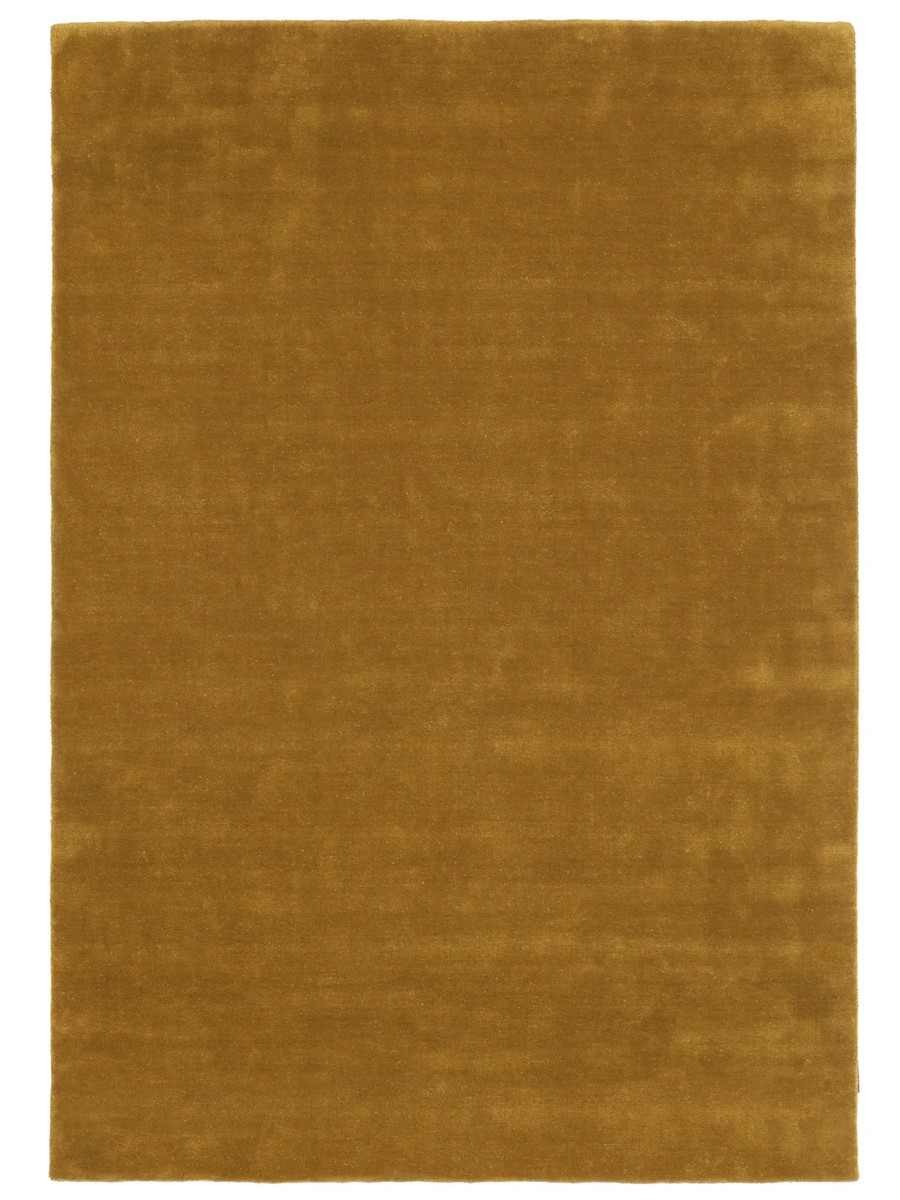 160x230 см, Индия, Однотонные, Wool, жёлтый