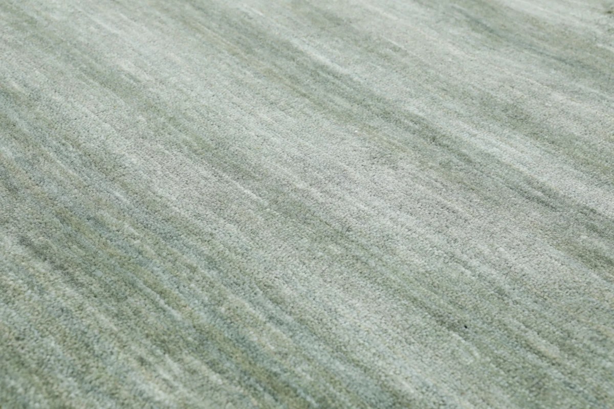 Ø250 см, Индия, Однотонные, Wool, зелёный — вид 3