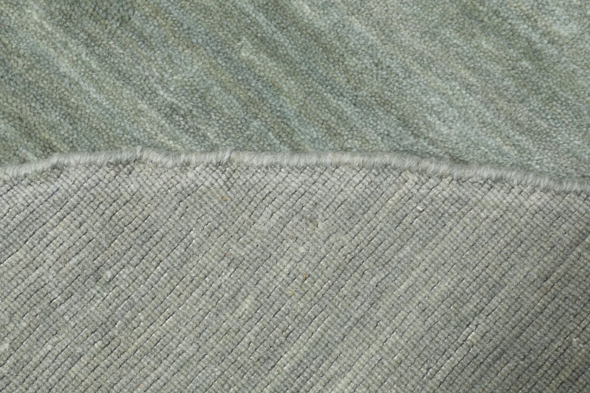 Ø250 см, Индия, Однотонные, Wool, зелёный — вид 5