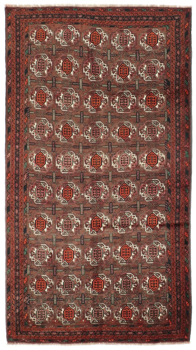 166x307 см, Иран, Восточные, Wool, коричневый