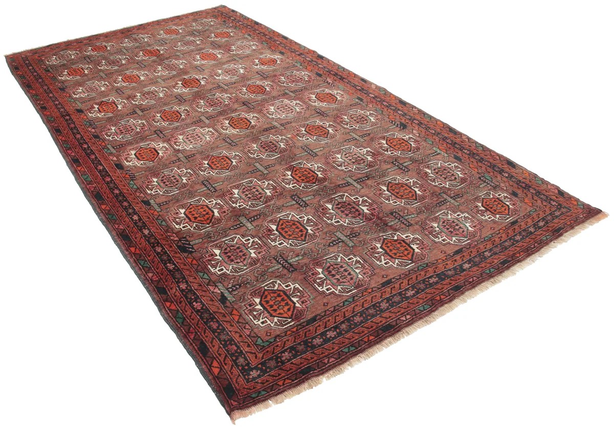 166x307 см, Иран, Восточные, Wool, коричневый — вид 3