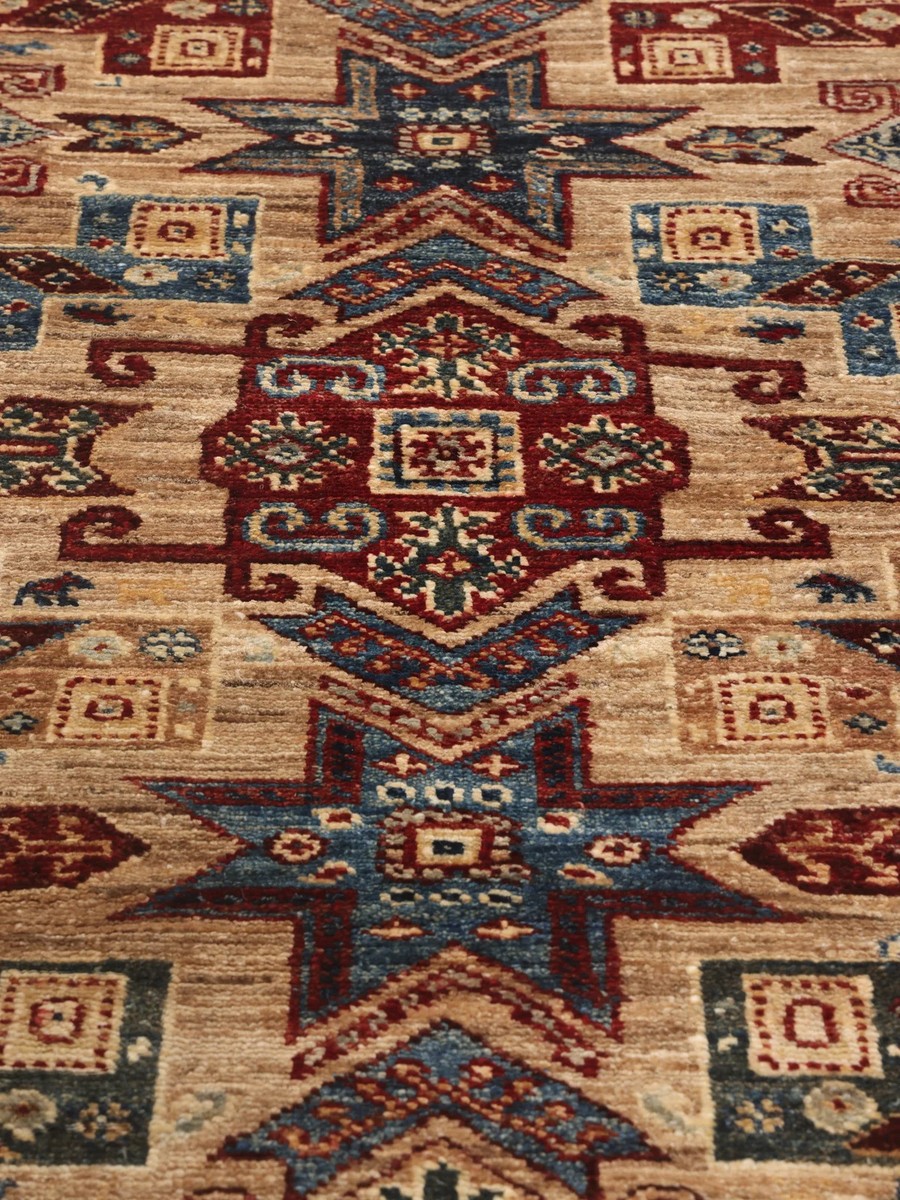 79x253 см, Афганистан, Казак, Wool, оранжевый — вид 2