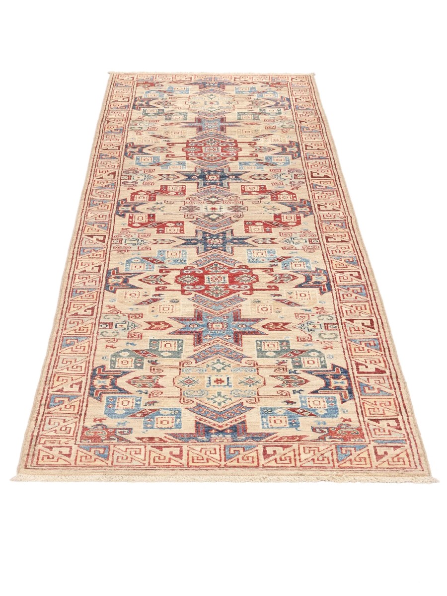 79x253 см, Афганистан, Казак, Wool, оранжевый — вид 3