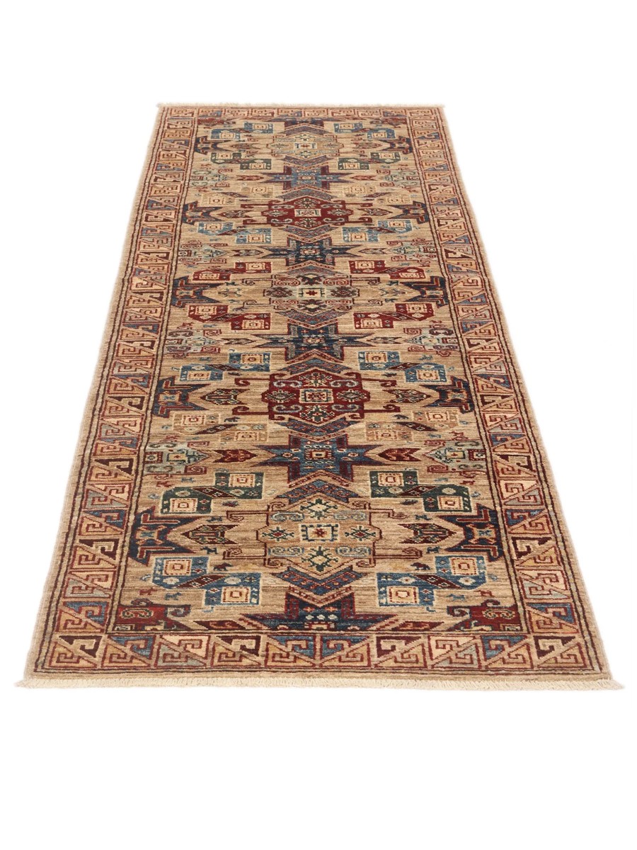 79x253 см, Афганистан, Казак, Wool, оранжевый — вид 4