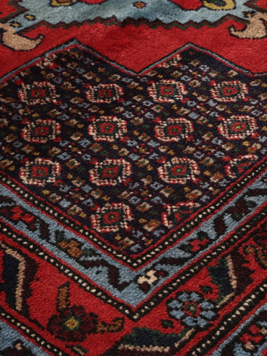 94x316 см, Иран, Восточные, Wool, чёрный — вид 5
