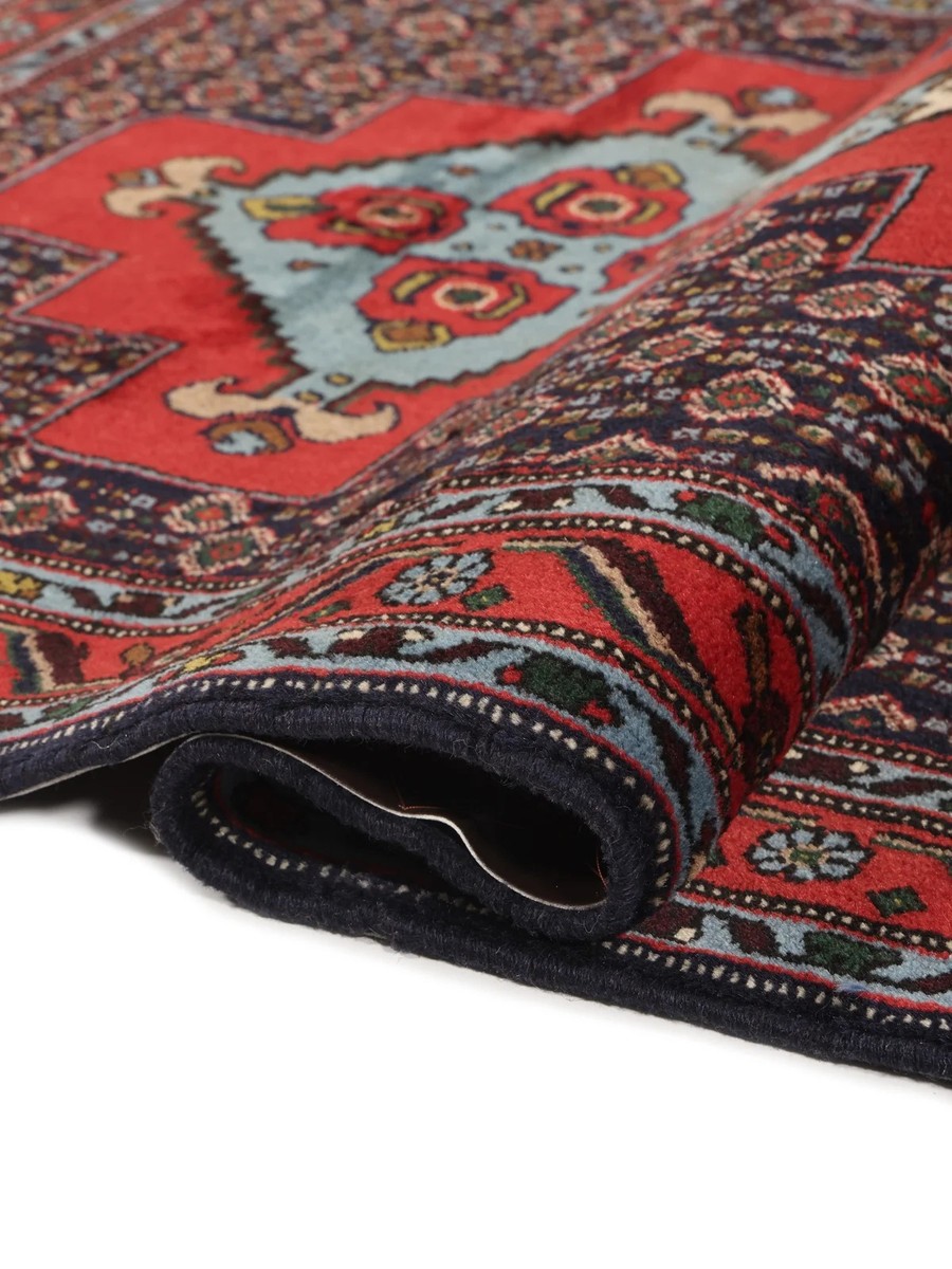 94x316 см, Иран, Восточные, Wool, чёрный — вид 7