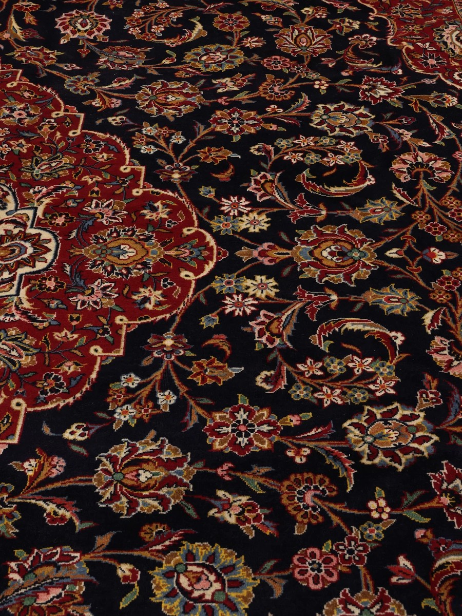 346x490 см, Иран, Кашан, Wool, красный — вид 3
