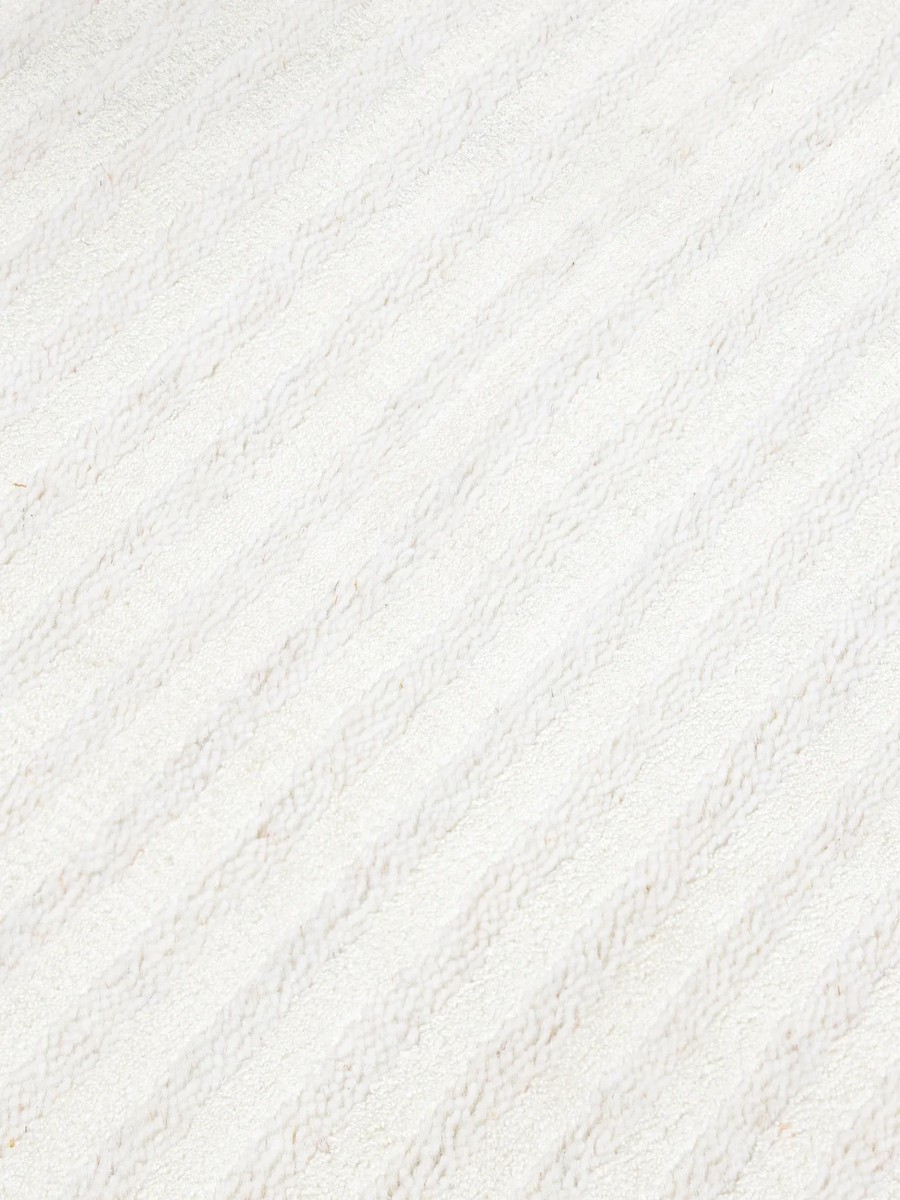 Ø200 см, Индия, Однотонные, Viscose, белый — вид 2