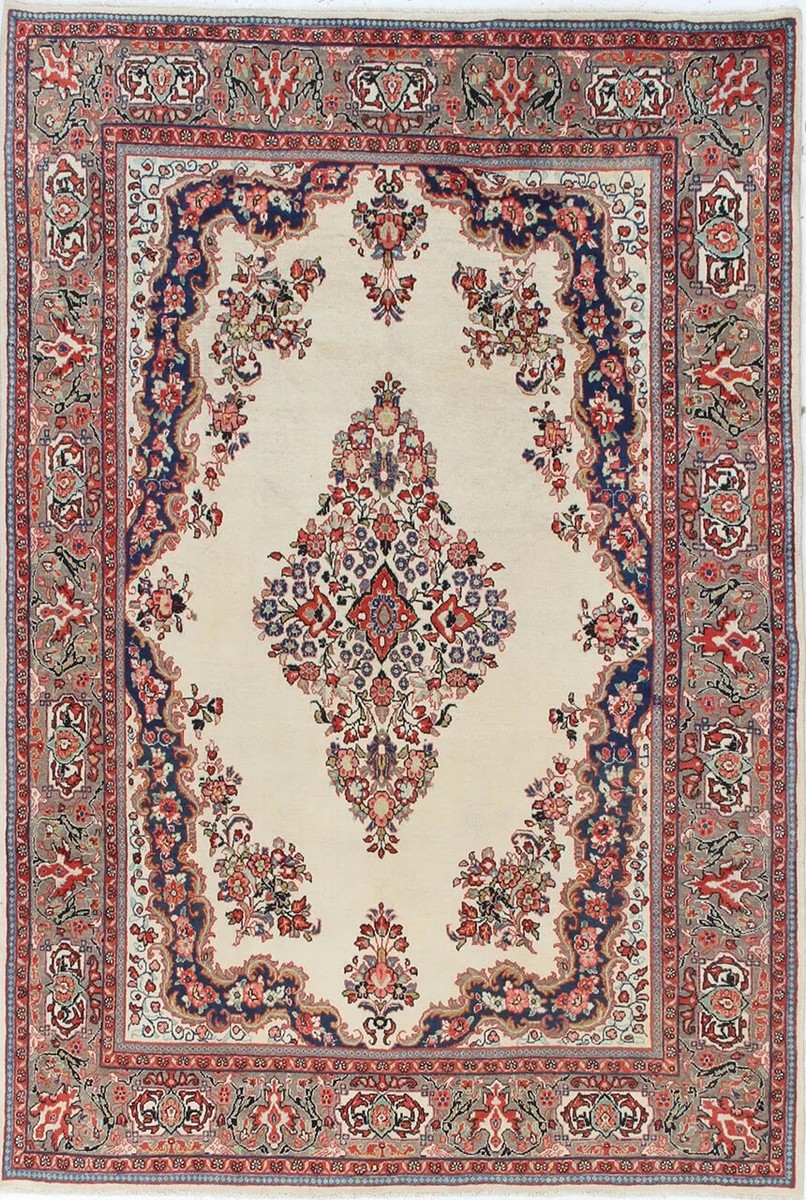 183x272 см, Иран, Сарук, Wool, жёлтый