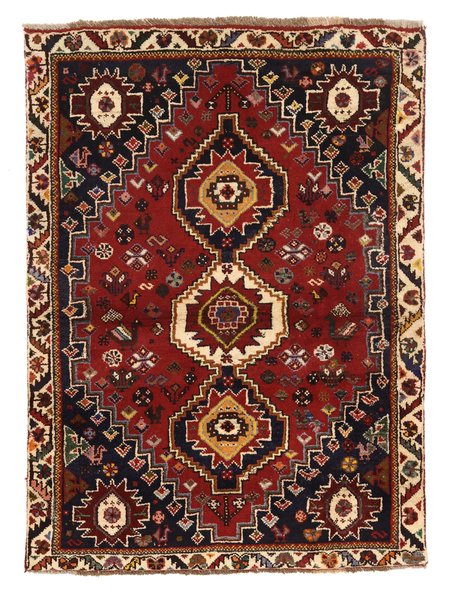 118x147 см, Иран, Кашкай, Wool, чёрный