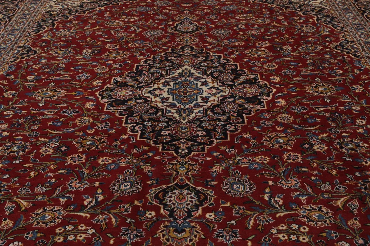 292x414 см, Иран, Кашан, Wool, чёрный — вид 3
