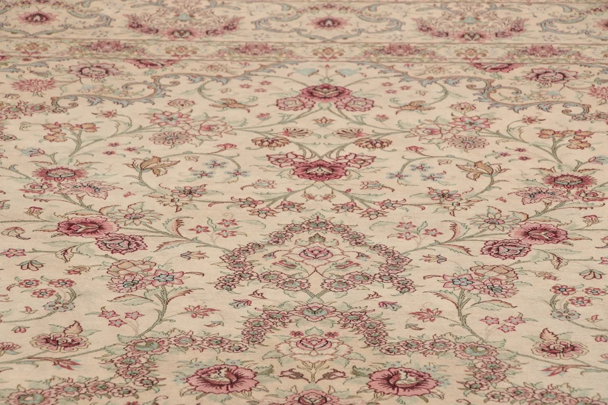 240x347 см, Иран, Шёлк, Silk, оранжевый — вид 4