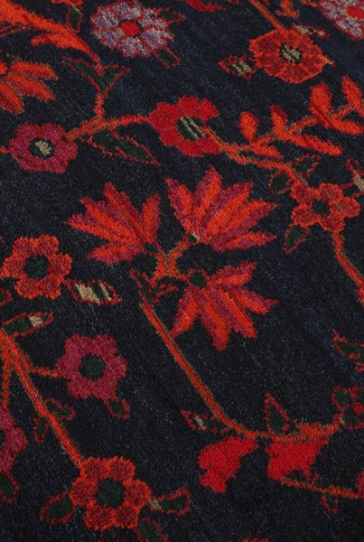201x284 см, Иран, Восточные, Wool, чёрный