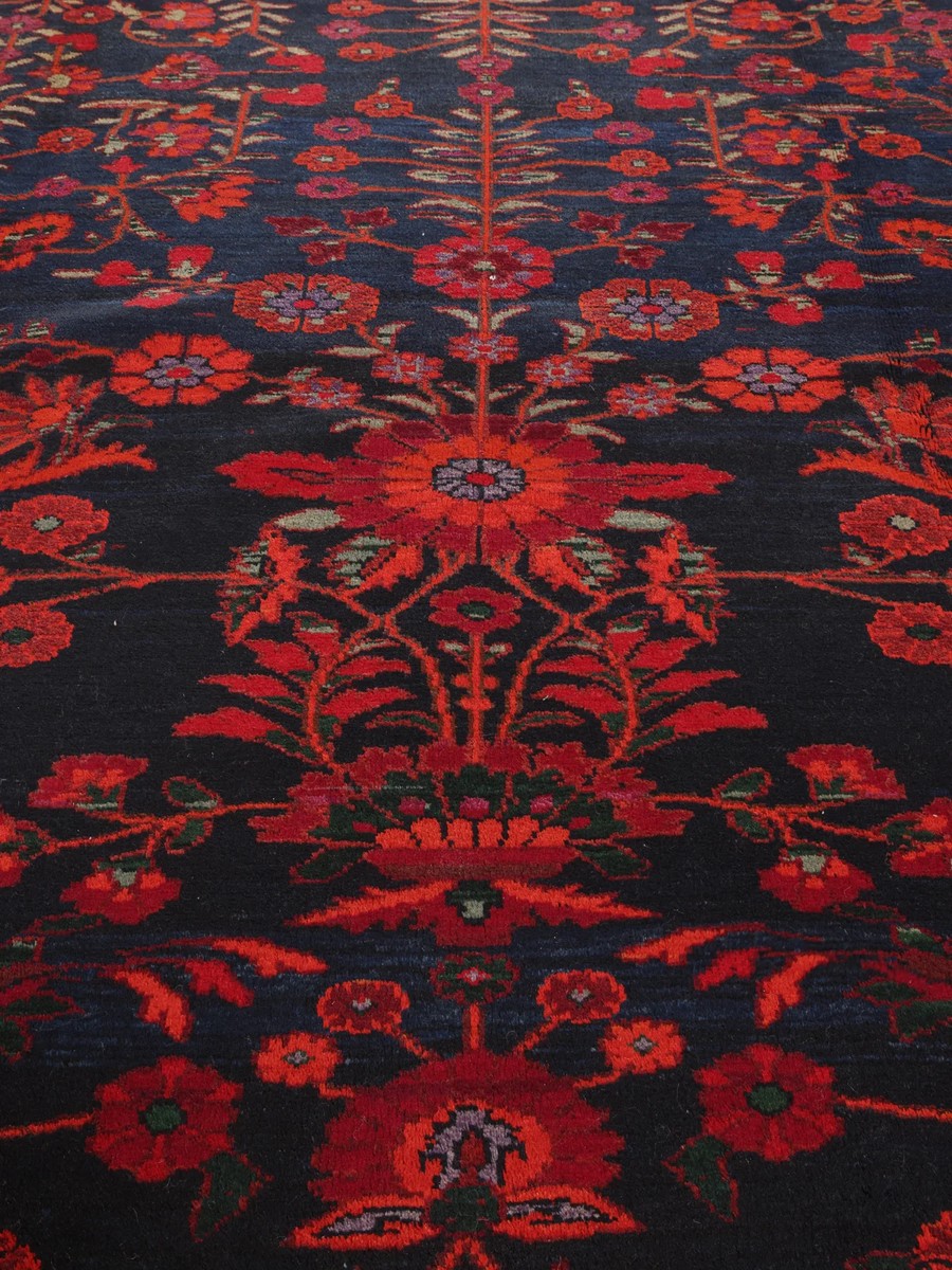 201x284 см, Иран, Восточные, Wool, чёрный — вид 5