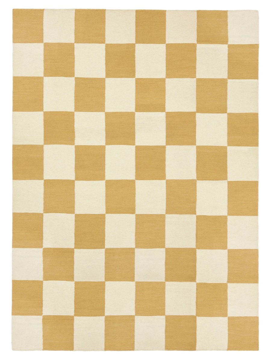 250x350 см, Индия, Современные, 80% Wool, жёлтый