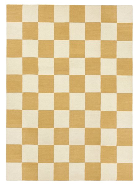 250x350 см, Индия, Современные, 80% Wool, жёлтый
