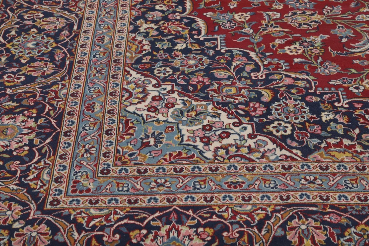 284x400 см, Иран, Кашан, Wool, красный — вид 2