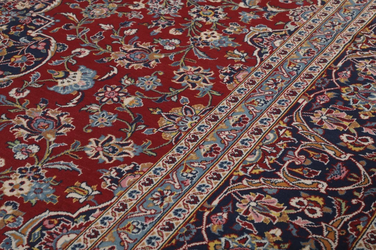 284x400 см, Иран, Кашан, Wool, красный — вид 3