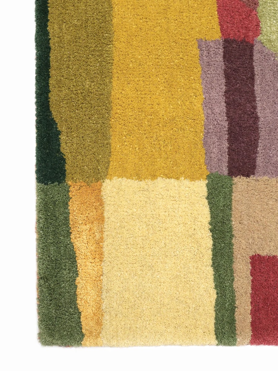 120x180 см, Индия, Современные, Wool, многоцветный — вид 2