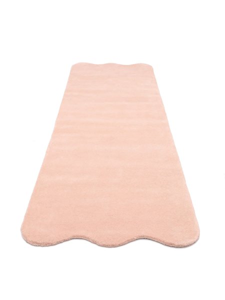 80x250 см, Индия, Современные, Wool, розовый