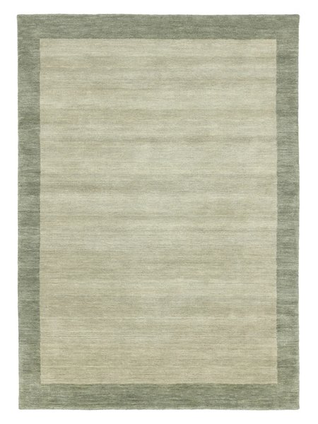 160x230 см, Индия, Однотонные, Wool, зелёный
