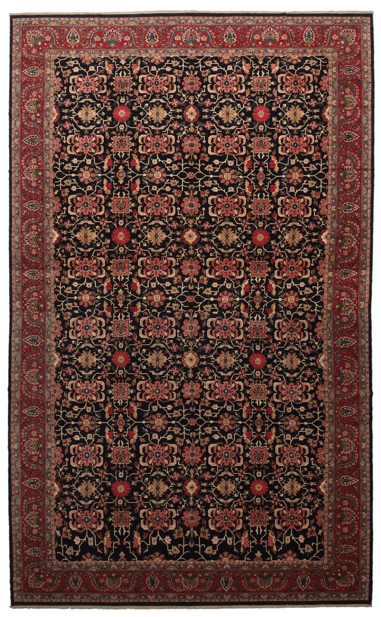 505x817 см, Иран, Восточные, Wool, коричневый