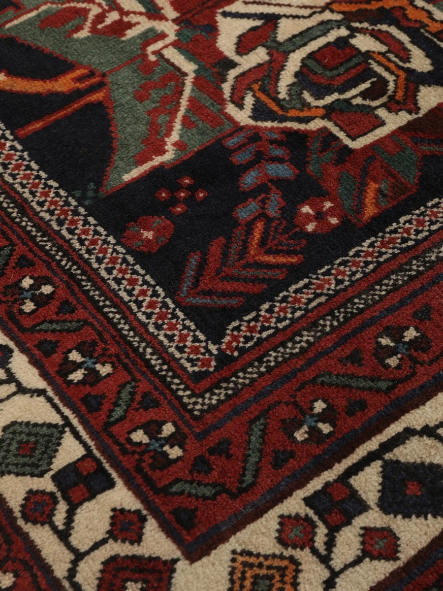 165x223 см, Иран, Восточные, Wool, чёрный — вид 4
