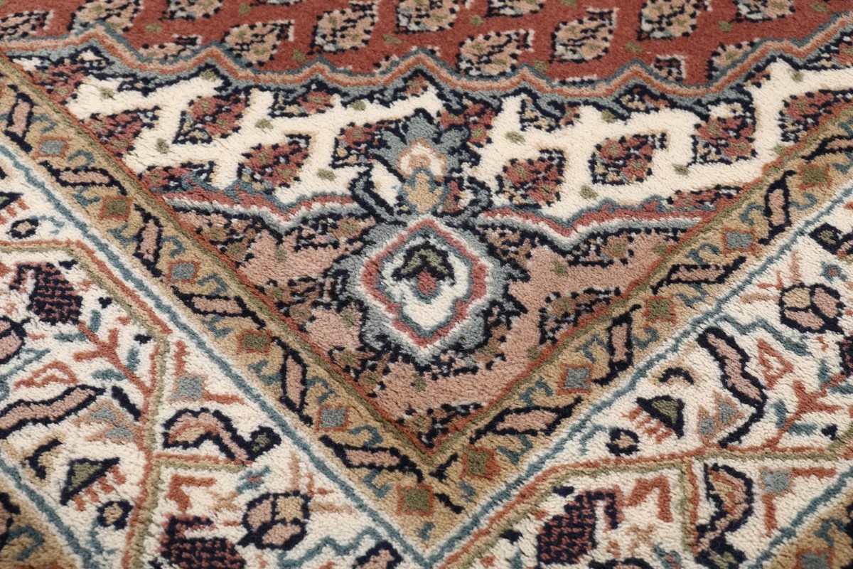 92x164 см, Индия, Восточные, Wool, красный — вид 3
