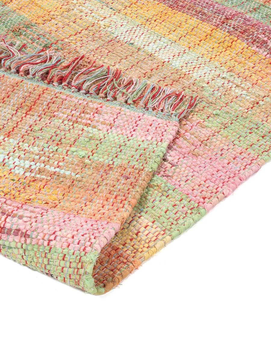 200x300 см, Индия, Современные, 95% Cotton, многоцветный — вид 6