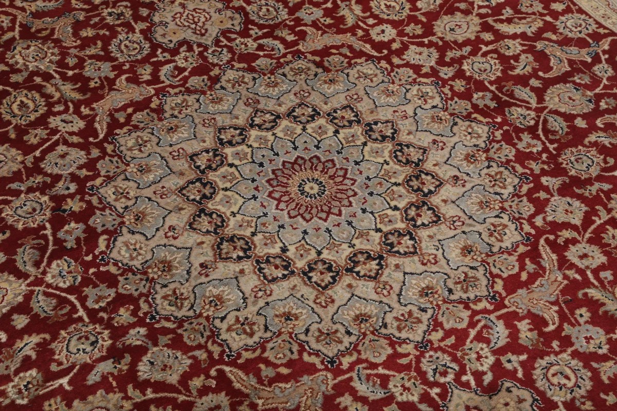 246x308 см, Индия, Табриз, Wool, коричневый — вид 2