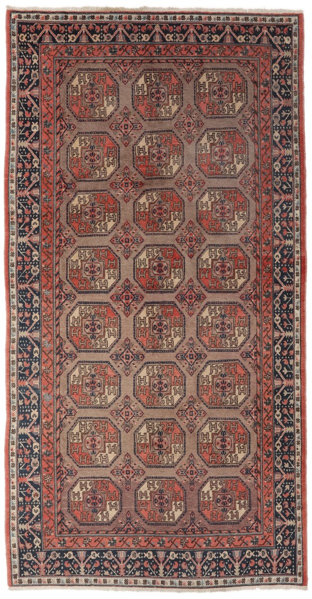190x333 см, Китай, Восточные, Wool, коричневый