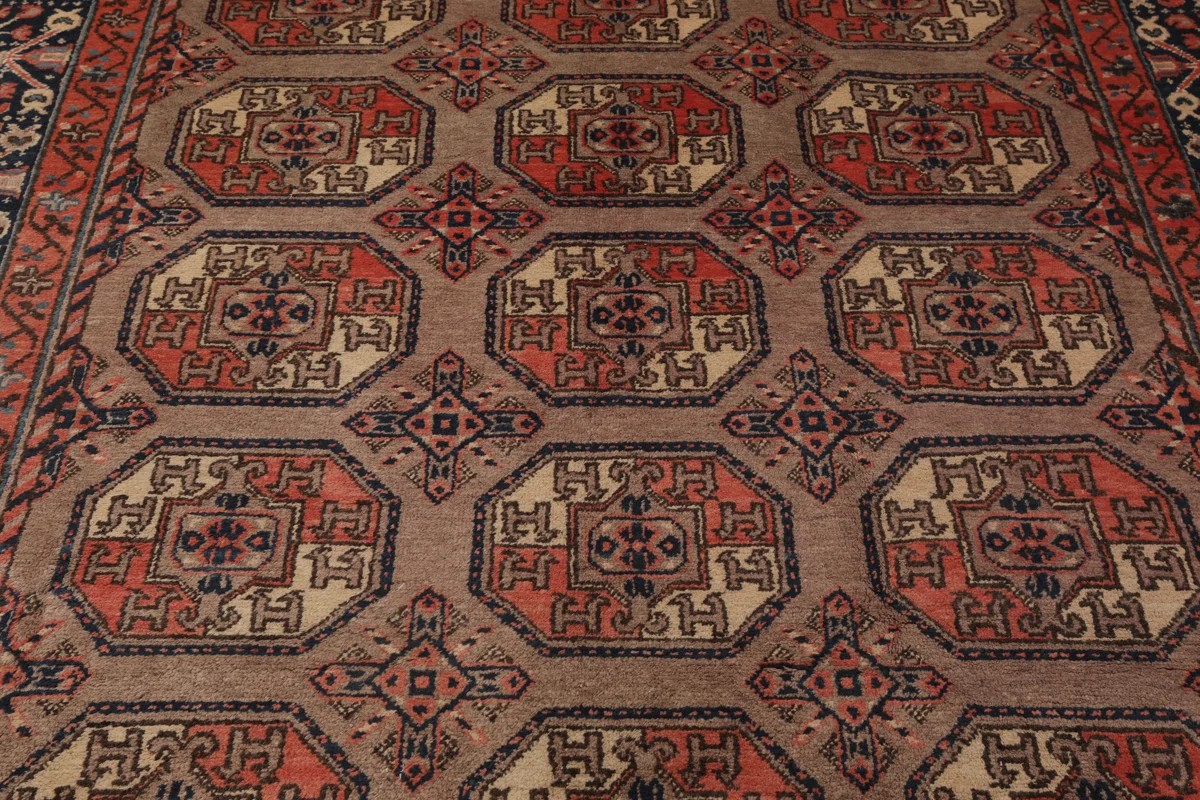 190x333 см, Китай, Восточные, Wool, коричневый — вид 4