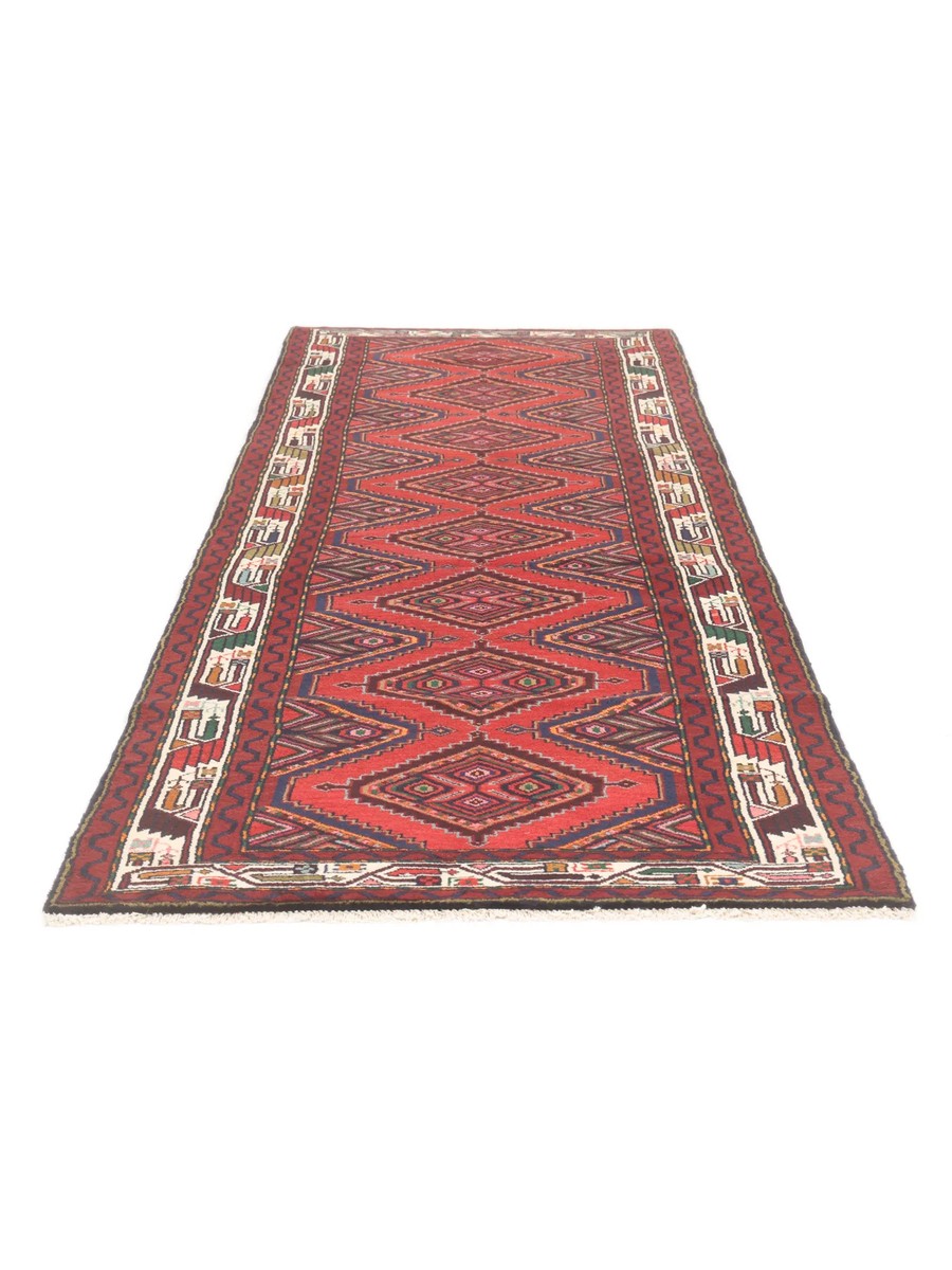 88x290 см, Иран, Хамадан, Wool, чёрный — вид 3