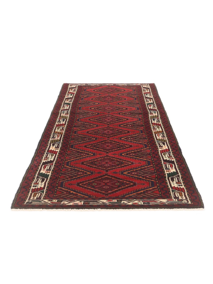 88x290 см, Иран, Хамадан, Wool, чёрный — вид 4