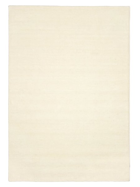 160x230 см, Индия, Однотонные, Wool, белый