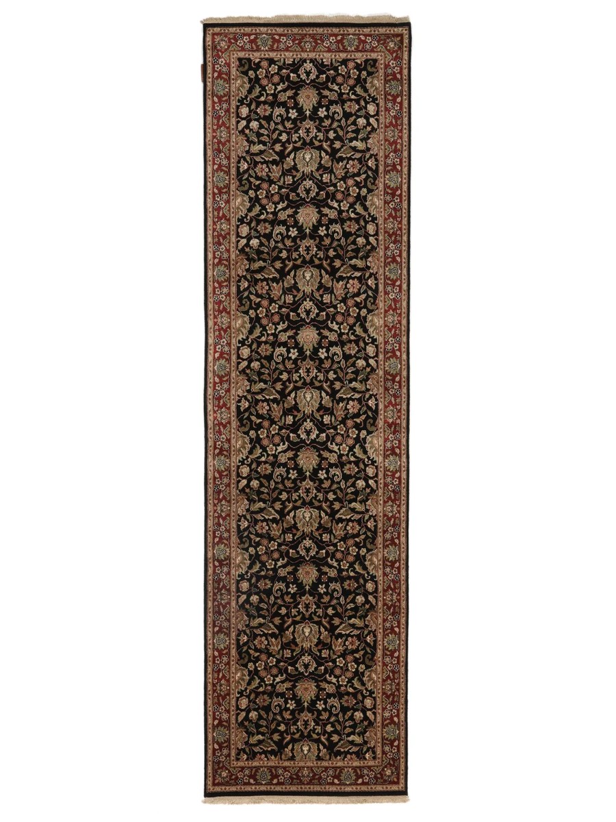 79x294 см, Индия, Сарук, Wool, чёрный