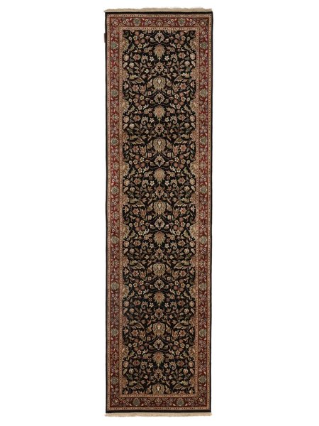 79x294 см, Индия, Сарук, Wool, чёрный
