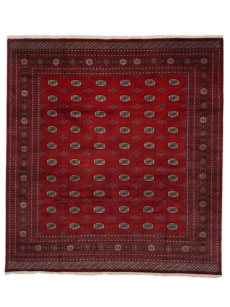 310x315 см, Пакистан, Афган / Пакистан, Wool, чёрный