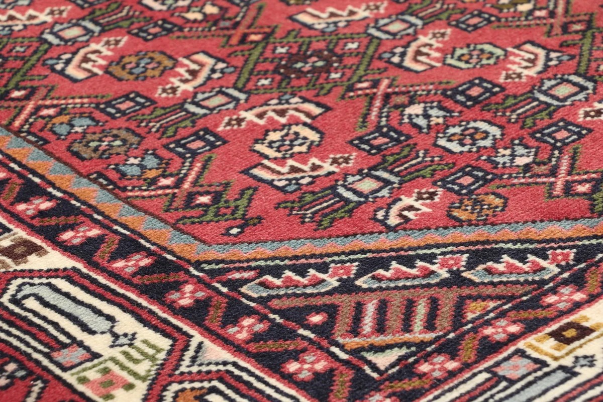 110x155 см, Иран, Восточные, Wool, красный — вид 5