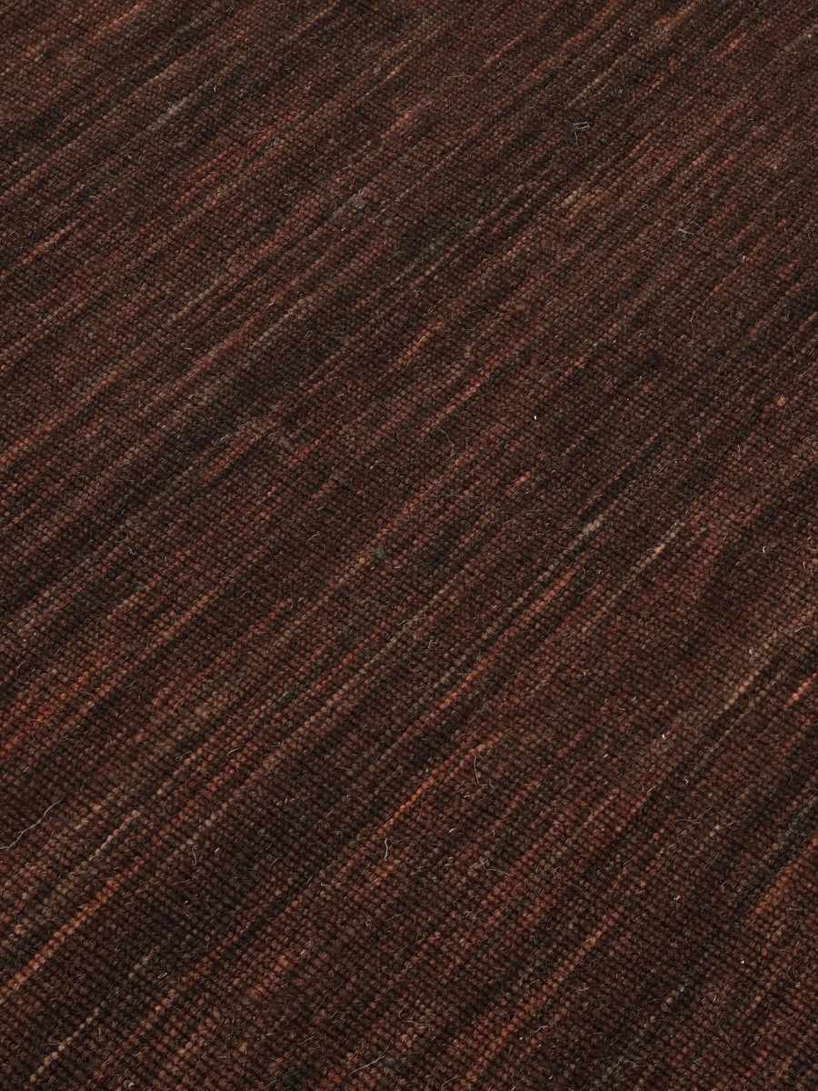 Ø200 см, Индия, Килимы, Wool, коричневый — вид 2