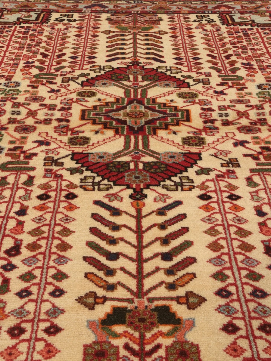 113x156 см, Иран, Хамадан, Wool, чёрный — вид 4