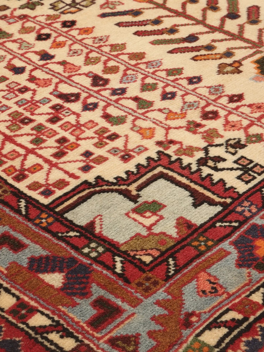 113x156 см, Иран, Хамадан, Wool, чёрный — вид 5