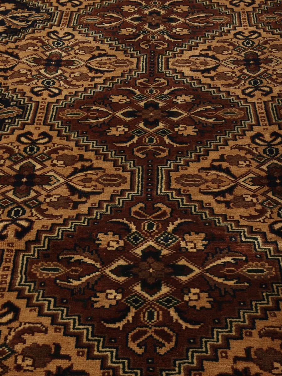 200x298 см, Афганистан, Афган / Пакистан, Wool, чёрный — вид 4